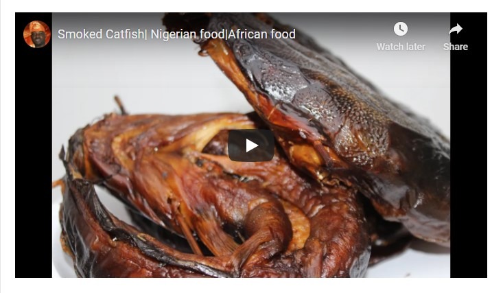 How to preserve smoked catfish -hot smoking in Nigeria