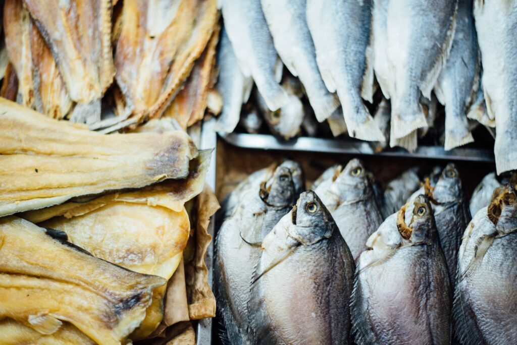 Dried catfish production in Nigeria is a source of employment 