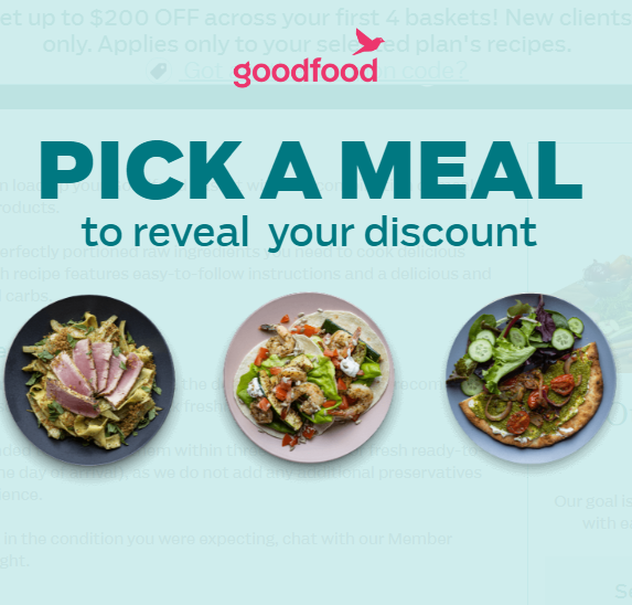 goodfoods poster ad